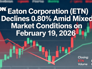 Eaton Corporation (ETN) Declines 0.80% Amid Mixed Market Conditions on February 19, 2026