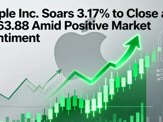 Apple Inc. Soars 3.17% to Close at $263.88 Amid Positive Market Sentiment