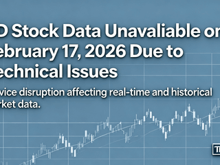TD Stock Data Unavailable on February 17, 2026 Due to Technical Issues