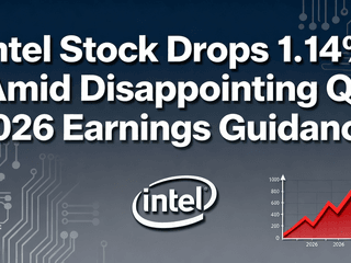 Intel Stock Drops 1.14% Amid Disappointing Q1 2026 Earnings Guidance