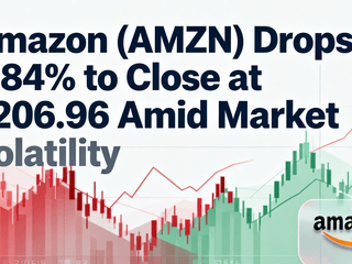 Amazon (AMZN) Drops 0.84% to Close at $206.96 Amid Market Volatility