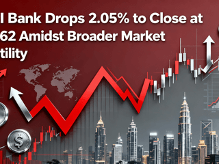 ICICI Bank Drops 2.05% to Close at $30.62 Amidst Broader Market Volatility