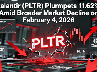Palantir (PLTR) Plummets 11.62% Amid Broader Market Decline on February 4, 2026