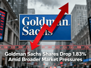Goldman Sachs Shares Drop 1.83% Amid Broader Market Pressures