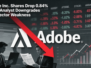 Adobe Inc. Shares Drop 0.84% Amid Analyst Downgrades and Sector Weakness