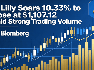 Eli Lilly Soars 10.33% to Close at $1,107.12 Amid Strong Trading Volume