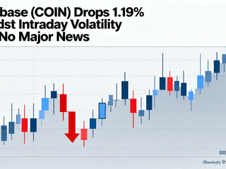 Coinbase (COIN) Drops 1.19% Amidst Intraday Volatility and No Major News