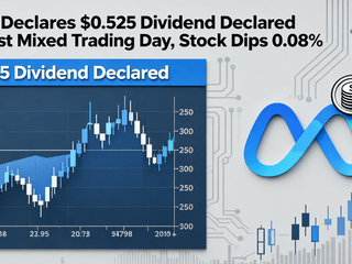 Meta Declares $0.525 Dividend Amidst Mixed Trading Day, Stock Dips 0.08%
