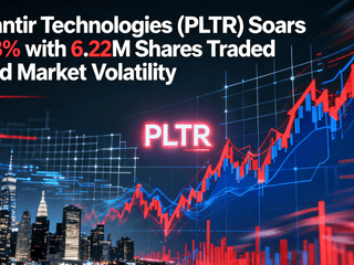 Palantir Technologies (PLTR) Soars 4.53% with 6.22M Shares Traded Amid Market Volatility
