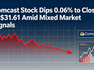 Comcast Stock Dips 0.06% to Close at $31.61 Amid Mixed Market Signals