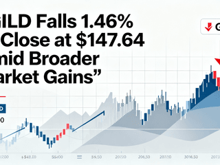 GILD Falls 1.46% to Close at $147.64 Amid Broader Market Gains