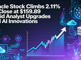 Oracle Stock Climbs 2.11% to Close at $159.89 Amid Analyst Upgrades and AI Innovations