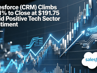 Salesforce (CRM) Climbs 3.41% to Close at $191.75 Amid Positive Tech Sector Sentiment