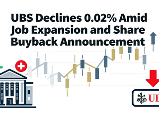 UBS Declines 0.02% Amid Job Expansion and Share Buyback Announcement