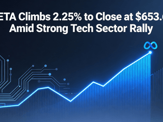 META Climbs 2.25% to Close at $653.69 Amid Strong Tech Sector Rally