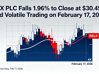 RELX PLC Falls 1.96% to Close at $30.45 Amid Volatile Trading on February 17, 2026
