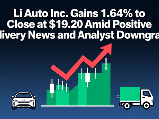 Li Auto Inc. Gains 1.64% to Close at $19.20 Amid Positive Delivery News and Analyst Downgrade