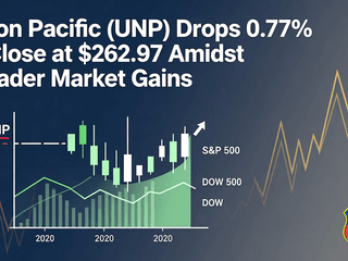 Union Pacific (UNP) Drops 0.77% to Close at $262.97 Amidst Broader Market Gains