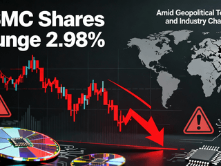TSMC Shares Plunge 2.98% Amid Geopolitical Tensions and Industry Challenges