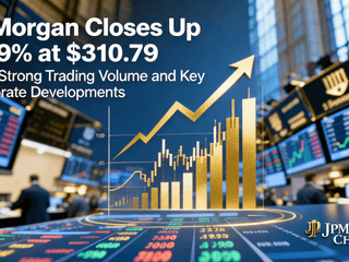 JPMorgan Closes Up 0.89% at $310.79 Amid Strong Trading Volume and Key Corporate Developments