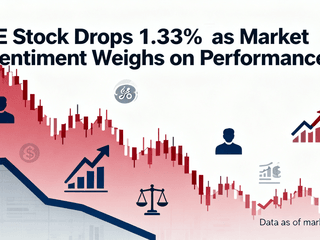 GE Stock Drops 1.33% as Market Sentiment Weighs on Performance
