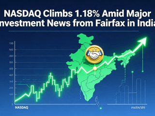 NASDAQ Climbs 1.18% Amid Major Investment News from Fairfax in India