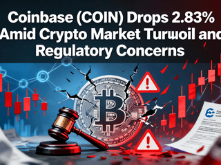 Coinbase (COIN) Drops 2.83% Amid Crypto Market Turmoil and Regulatory Concerns