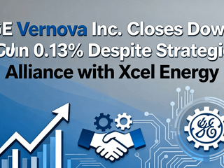 GE Vernova Inc. Closes Down 0.13% Despite Strategic Alliance with Xcel Energy