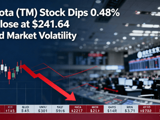 Toyota (TM) Stock Dips 0.48% to Close at $241.64 Amid Market Volatility