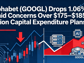 Alphabet (GOOGL) Drops 1.06% Amid Concerns Over $175-$185 Billion Capital Expenditure Plans