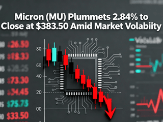 Micron (MU) Plummets 2.84% to Close at $383.50 Amid Market Volatility