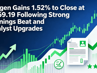 Amgen Gains 1.52% to Close at $369.19 Following Strong Earnings Beat and Analyst Upgrades