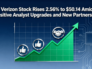 Verizon Stock Rises 2.56% to $50.14 Amid Positive Analyst Upgrades and New Partnership