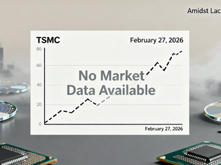 No Market Data Available for TSMC on February 27, 2026 Amidst Lack of News