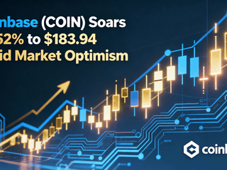Coinbase (COIN) Soars 13.52% to $183.94 Amid Market Optimism
