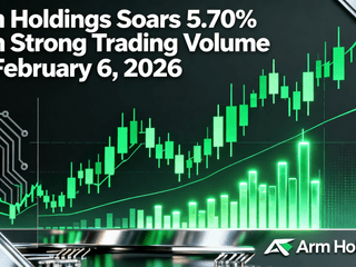 Arm Holdings Soars 5.70% with Strong Trading Volume on February 6, 2026