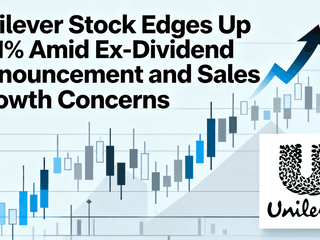 Unilever Stock Edges Up 0.11% Amid Ex-Dividend Announcement and Sales Growth Concerns