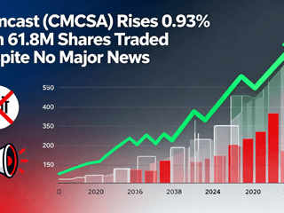 Comcast (CMCSA) Rises 0.93% with 61.8M Shares Traded Despite No Major News