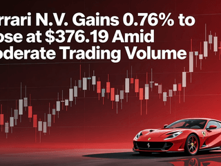 Ferrari N.V. Gains 0.76% to Close at $376.19 Amid Moderate Trading Volume