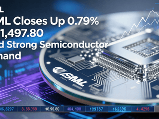 ASML Closes Up 0.79% at $1,497.80 Amid Strong Semiconductor Demand