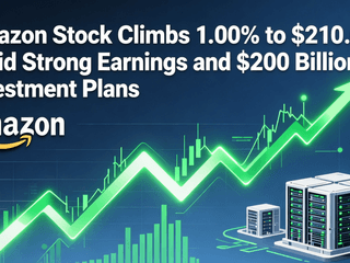 Amazon Stock Climbs 1.00% to $210.00 Amid Strong Earnings and $200 Billion Investment Plans
