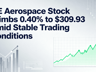 GE Aerospace Stock Climbs 0.40% to $309.93 Amid Stable Trading Conditions
