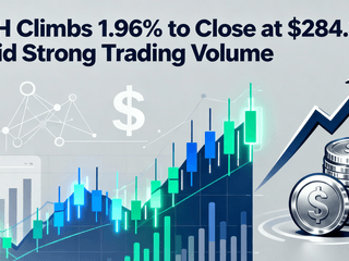UNH Climbs 1.96% to Close at $284.37 Amid Strong Trading Volume