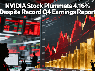 NVIDIA Stock Plummets 4.16% Despite Record Q4 Earnings Report