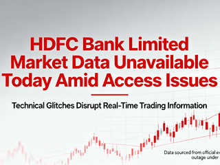HDFC Bank Limited Market Data Unavailable Today Amid Access Issues