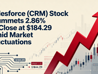 Salesforce (CRM) Stock Plummets 2.86% to Close at $184.29 Amid Market Fluctuations