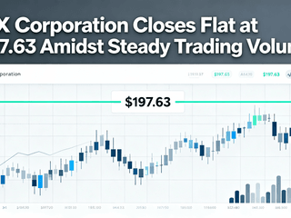 RTX Corporation Closes Flat at $197.63 Amidst Steady Trading Volume