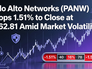 Palo Alto Networks (PANW) Drops 1.51% to Close at $162.81 Amid Market Volatility