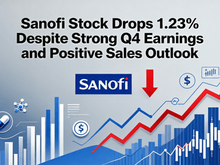 Sanofi Stock Drops 1.23% Despite Strong Q4 Earnings and Positive Sales Outlook