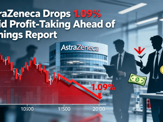 AstraZeneca Drops 1.09% Amid Profit-Taking Ahead of Earnings Report